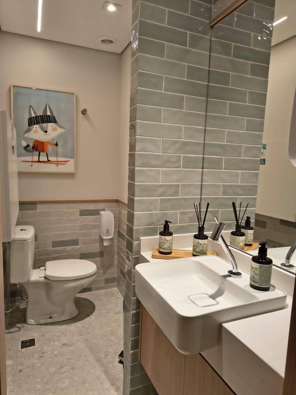 Lavabo da clínica